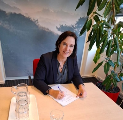 Ondertekening Alliantie Gezondheidsverklaring door Ciska Scheidel